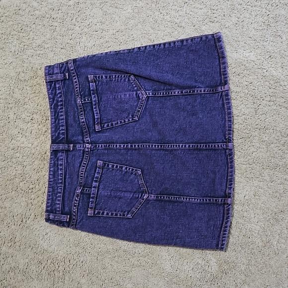 Hot topic purple jean skirt - Picture 2 of 4